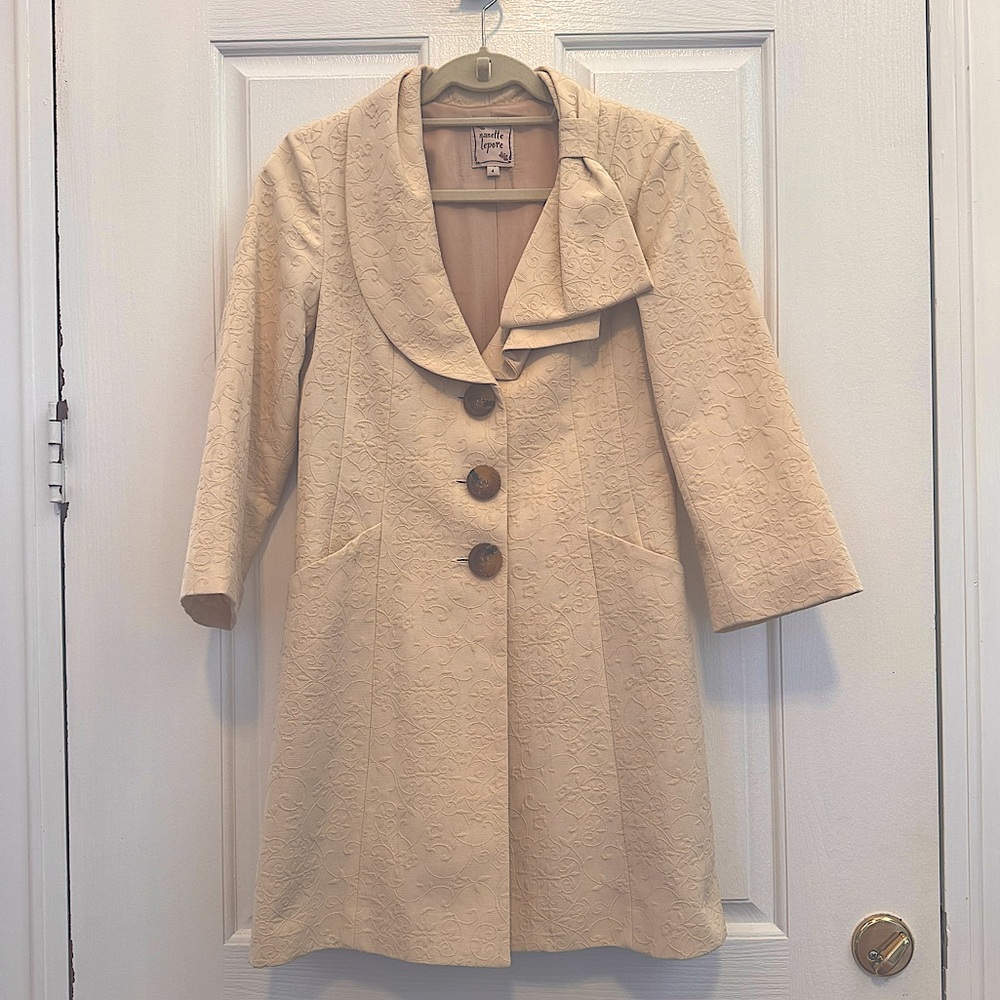 Nanette Lepore Spring coat.